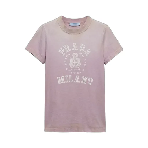 Logo Printed Crewneck T-Shirt