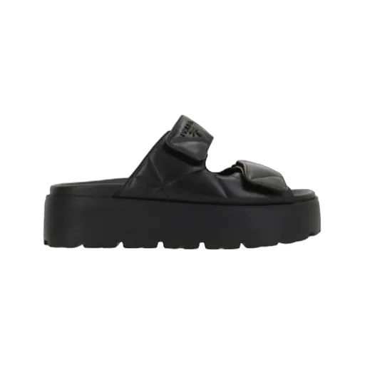 Quilted Slip-On Sandals