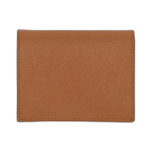 Small Saffiano-Leather Wallet