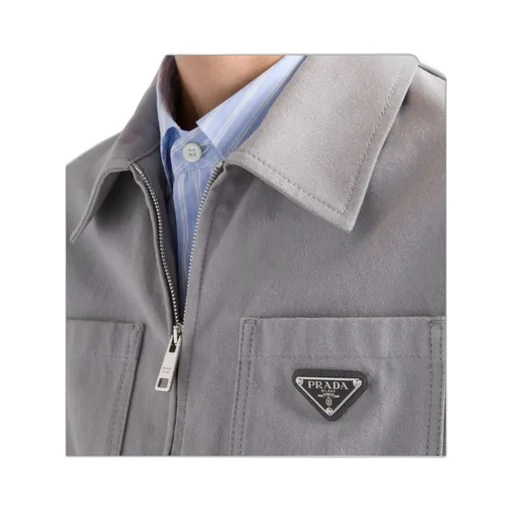 Denim Blouson Jacket