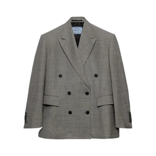 Double-Breasted Tailored Blazer