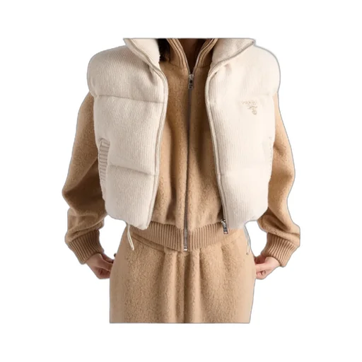 Wool And Cashmere Down Vest