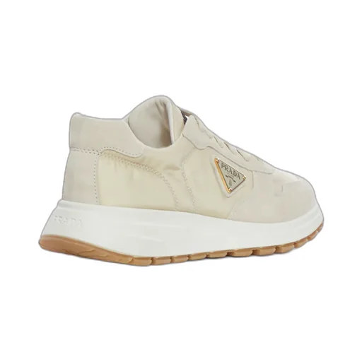 Prax 01 Re-Nylon And Suede Sneakers