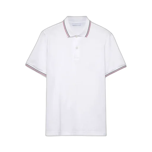 Short-Sleeved Piqué Polo Shirt