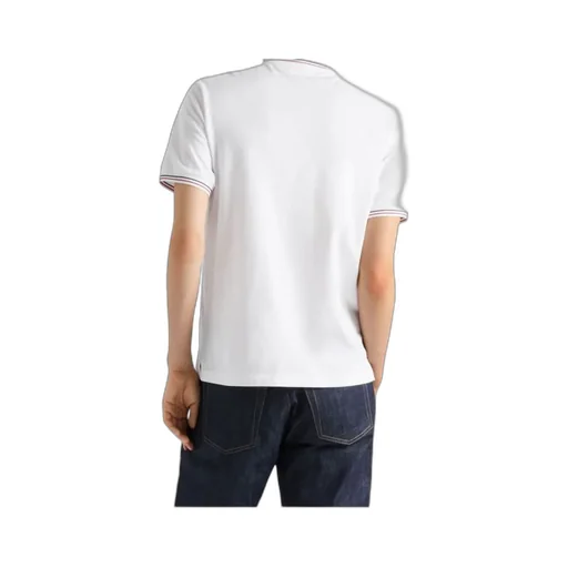 Short-Sleeved Piqué Polo Shirt