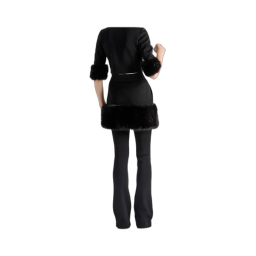 High-Waist A-Line Mini Skirt