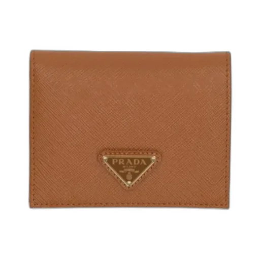 Small Saffiano-Leather Wallet
