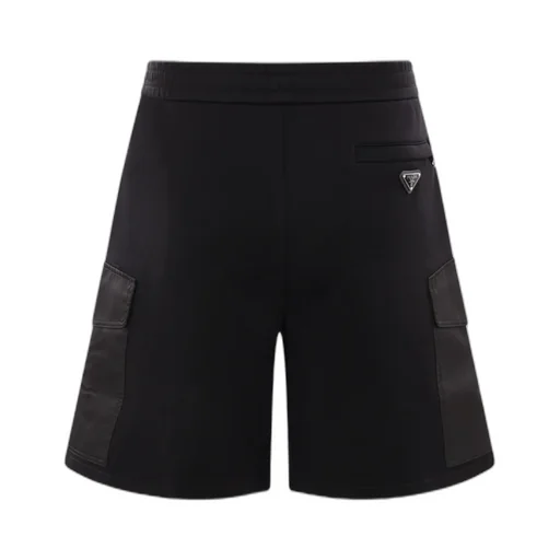 Triangle-Logo Elasticated Waistband Shorts