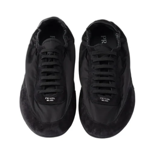 Logo Printed Lace-Up Sneakers