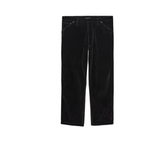 Logo Plaque Straight Leg Trousers