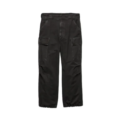 Garment-Dyed Cargo Trousers
