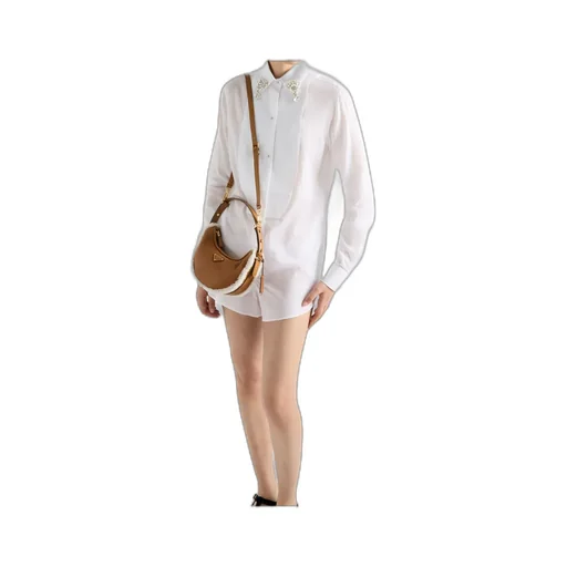 Zipped Small Shoulder Bag