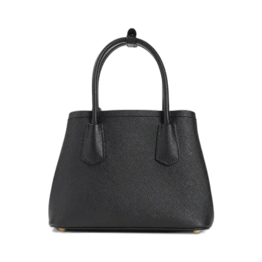 Logo Plaque Top Handle Bag
