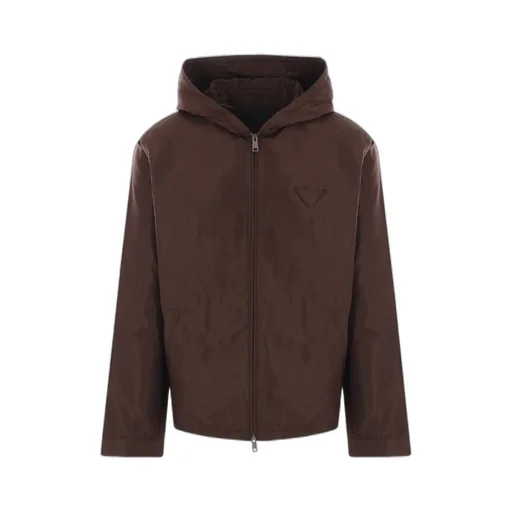 Zip-Up Hooded Jacket
