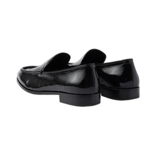 Round-Toe Slip-On Loafers