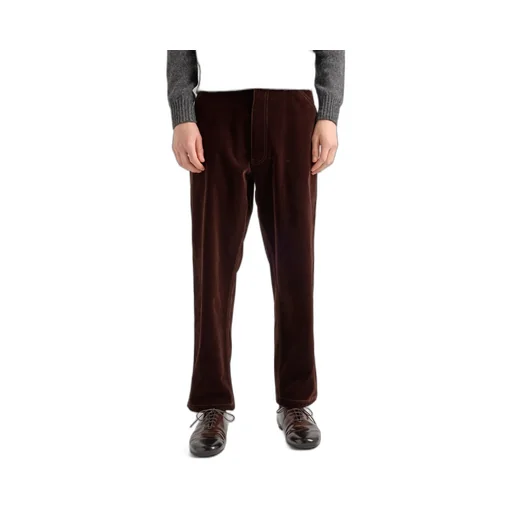 Logo Plaque Straight-Leg Trousers
