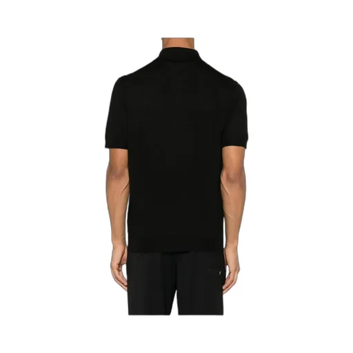 Logo-Jacquard Short-Sleeved Polo Shirt