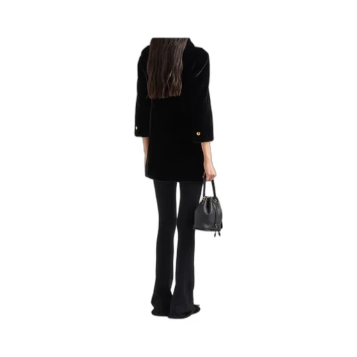 Double-Breasted Long Coat