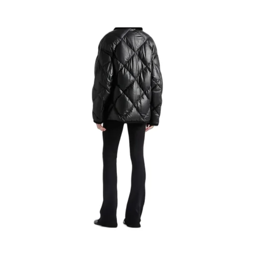 Quilted Nappa Leather Caban