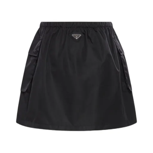 Logo Plaque Mini Skirt
