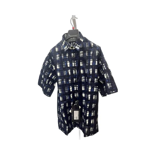 Pattern-Printed Short-Sleeved Shirt