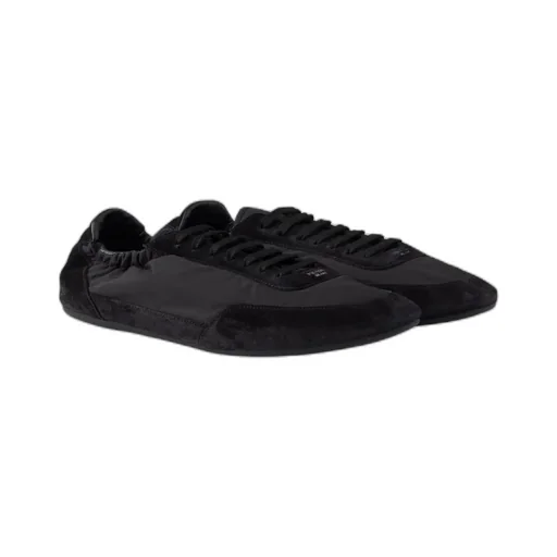 Logo Printed Lace-Up Sneakers