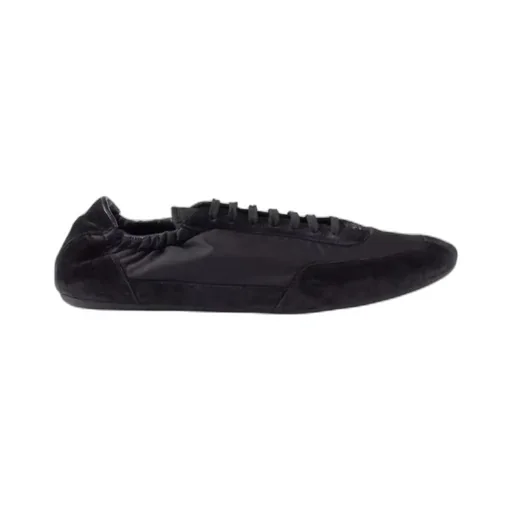 Logo Printed Lace-Up Sneakers