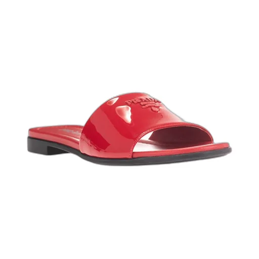 Flat Bottom Logo Sandals