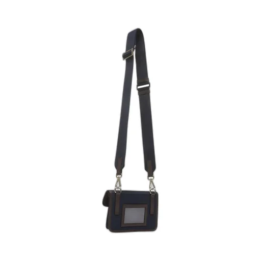 Logo Plaque Foldover Top Wallet