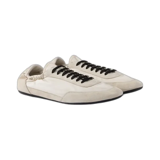 Round Toe Lace-Up Sneakers
