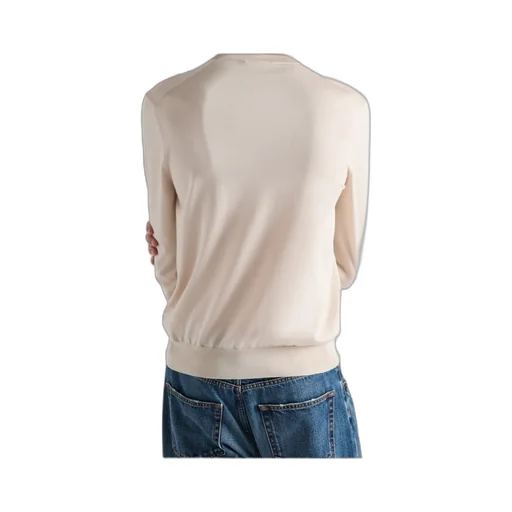 Silk V-Neck Sweater