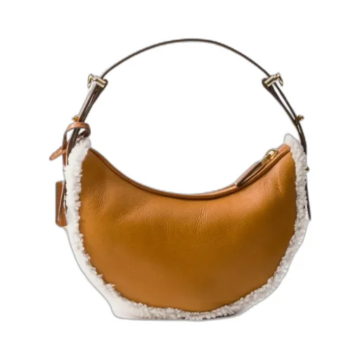 Zipped Small Shoulder Bag