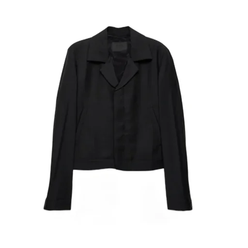 Long-Sleeved Cropped Jacket