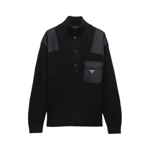 Wool And Cashmere Turtleneck Sweater