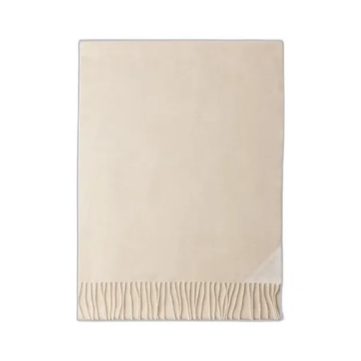 Fringed Knitted Scarf