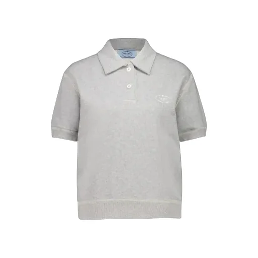 Logo-Print Polo Top