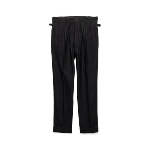 Pinstripe Pattern Trousers