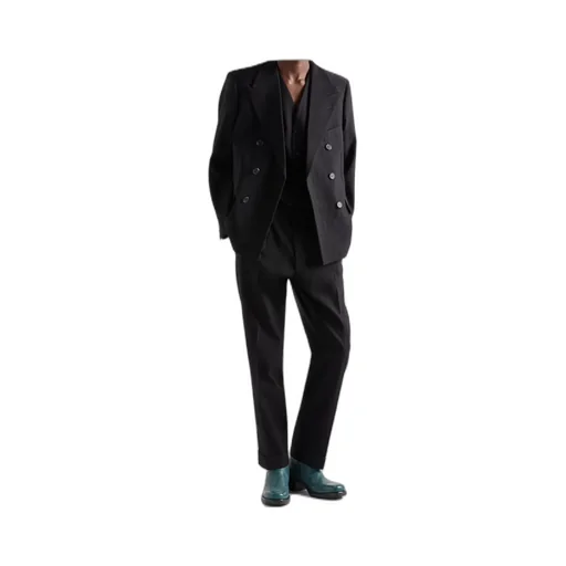 Pinstripe Pattern Trousers