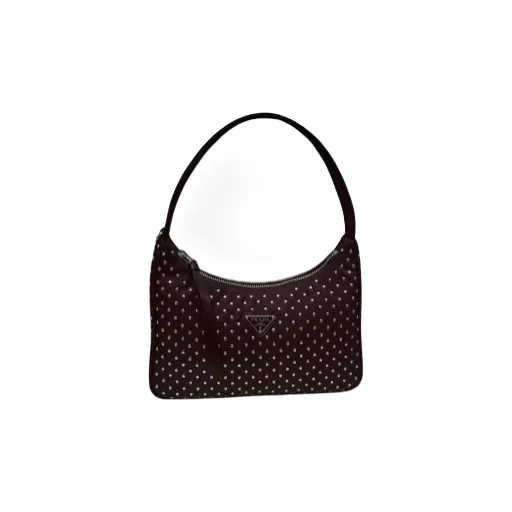 Re-Edition Re-Nylon Mini Bag With Studs