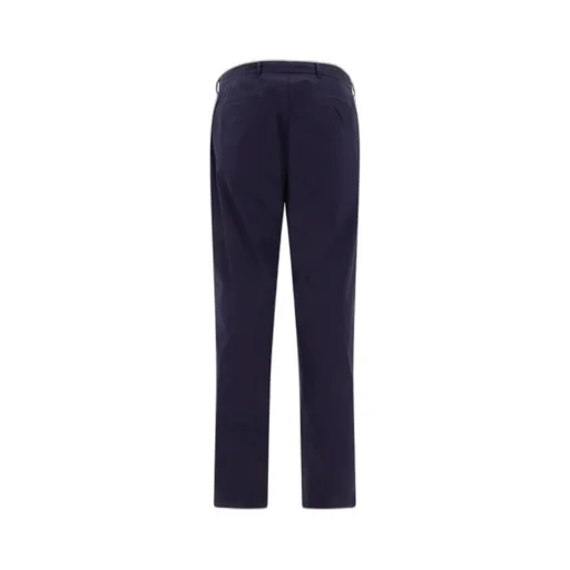 Logo Patch Straight-Leg Trousers