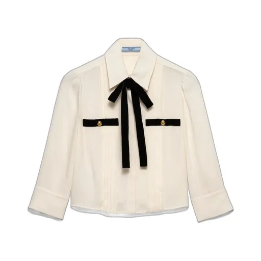 Pleated Sablé Shirt