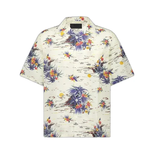 Graphic Printed Short-Sleeved Shirt