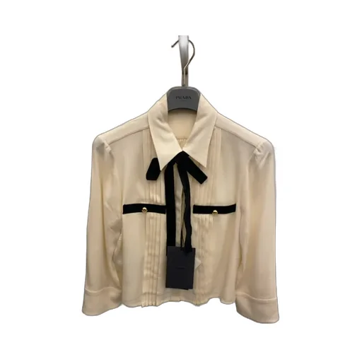 Pleated Sablé Shirt