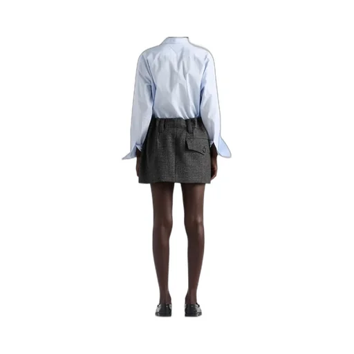 Checked Mini Skirt