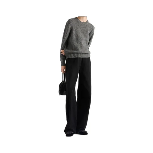 Logo-Patch Wide Leg Jeans