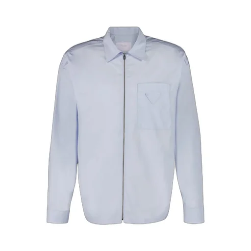 Cotton Zipper Shirt