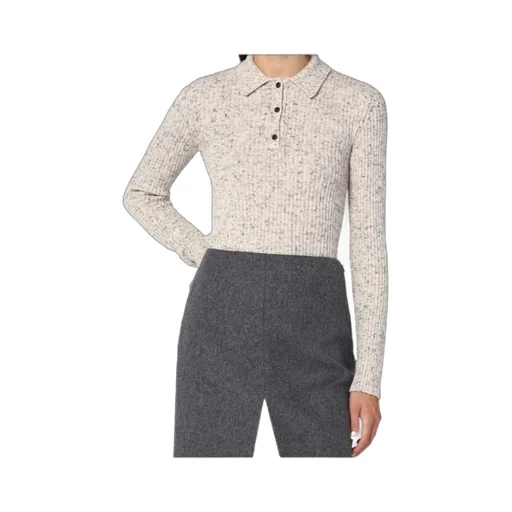 Long-Sleeved Polo Jumper