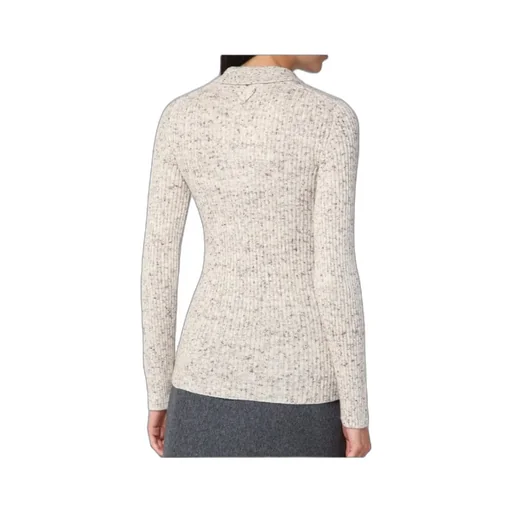 Long-Sleeved Polo Jumper