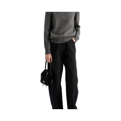 Logo-Patch Wide Leg Jeans
