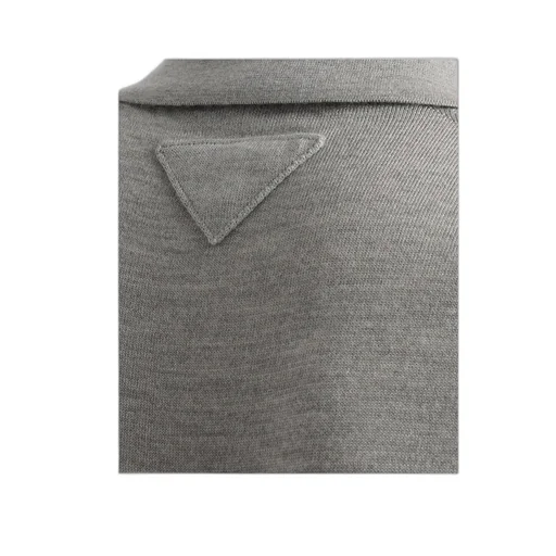 Cashmere And Silk Polo Shirt